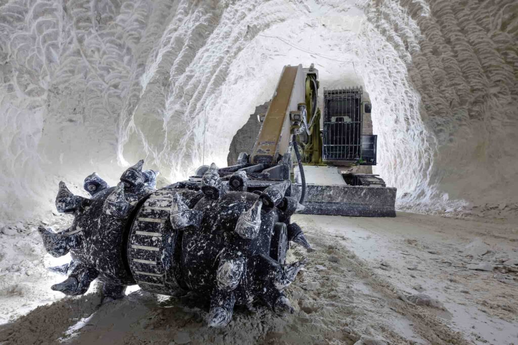 extraction des matériaux souterrains
