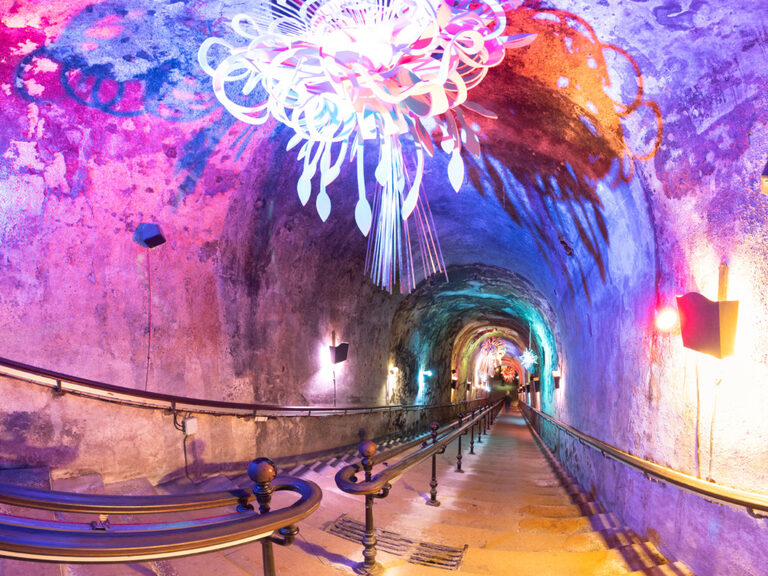 Les caves de champagne Pommery