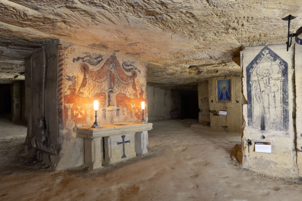 Chapelle aménagée dans la Sibbergroeve